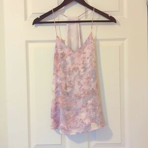 Chiffon painted print top